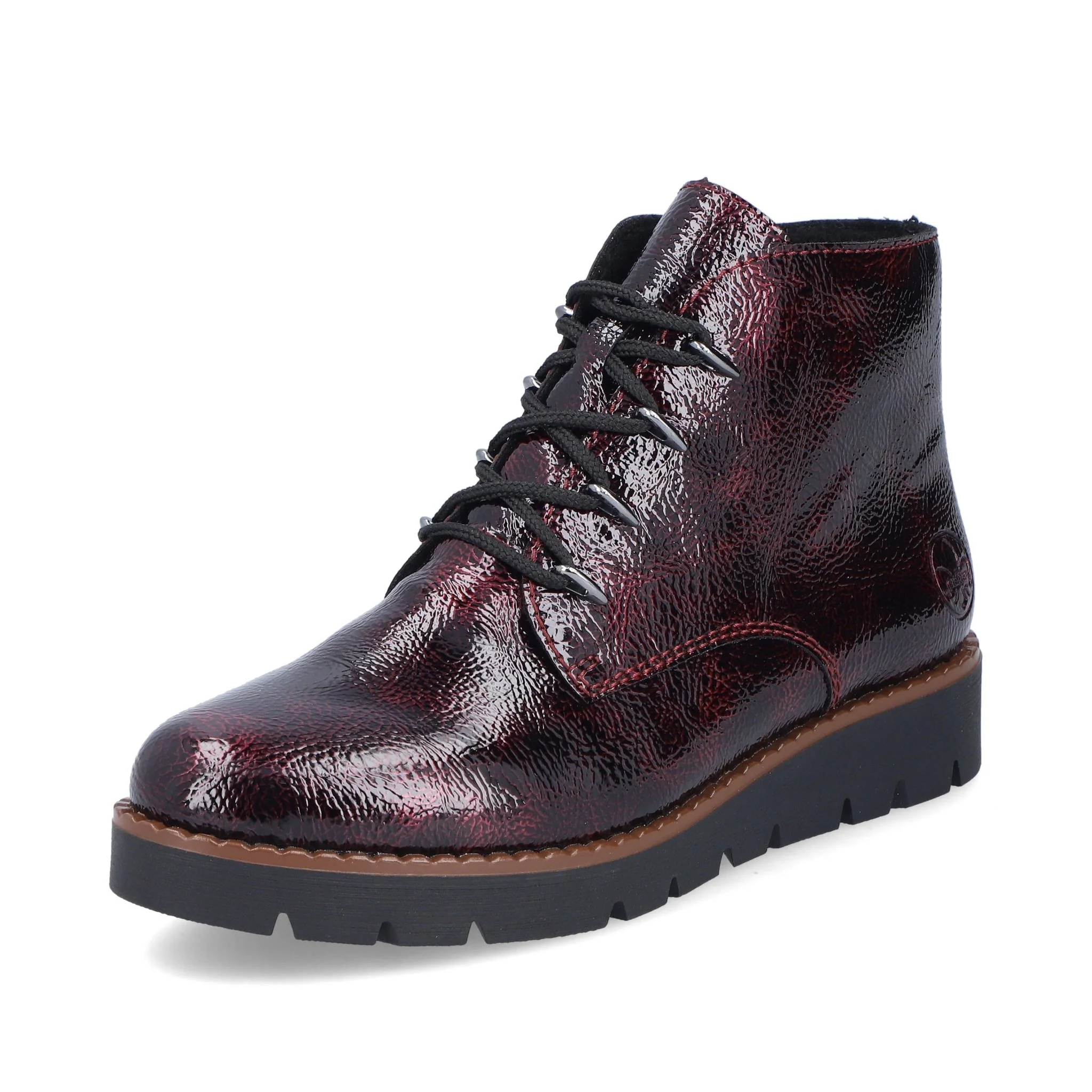 Rieker 44902-35 Ankle Boot Bordeaux’s - Image 3
