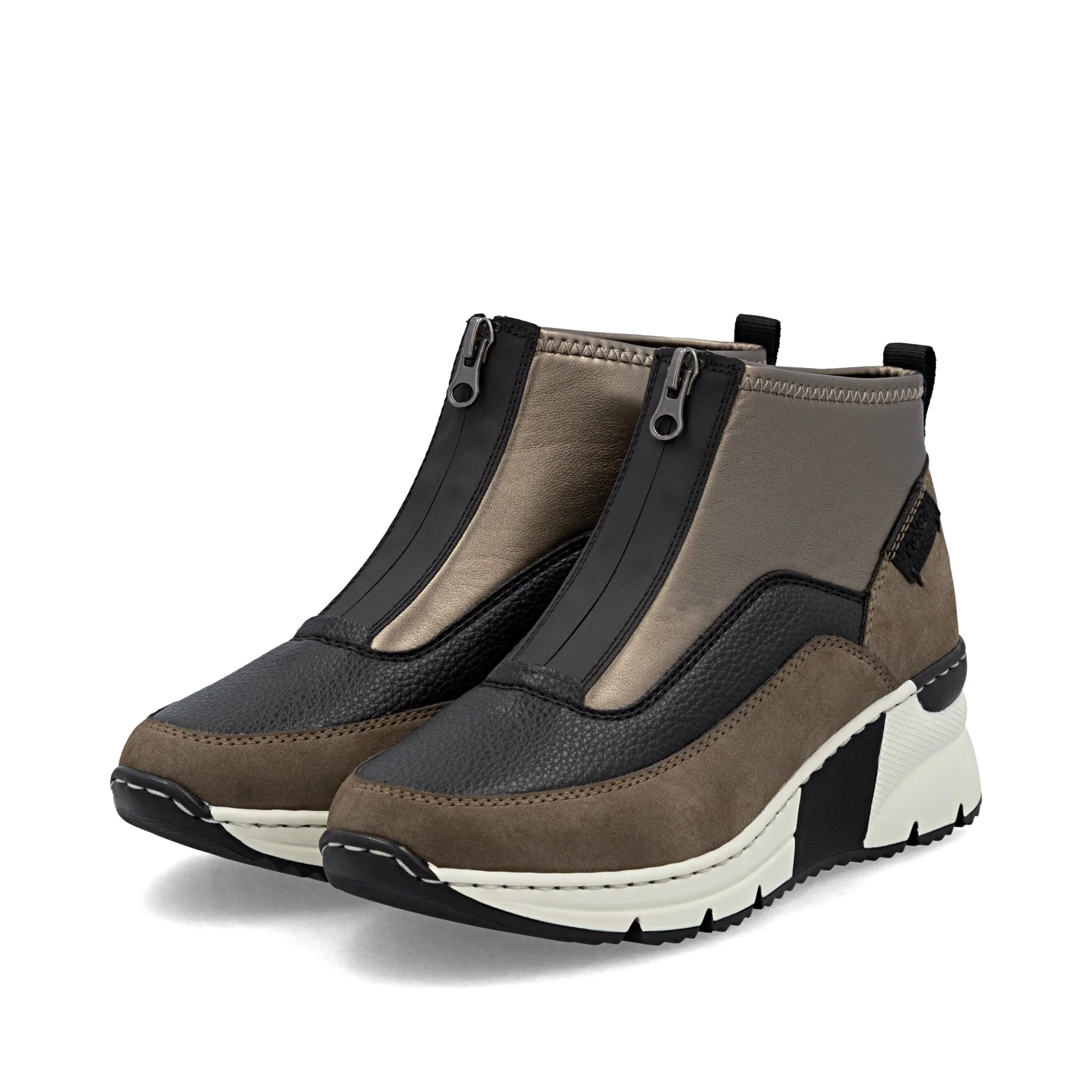Rieker N6352-25 Metalic Ladies Boots - Image 9