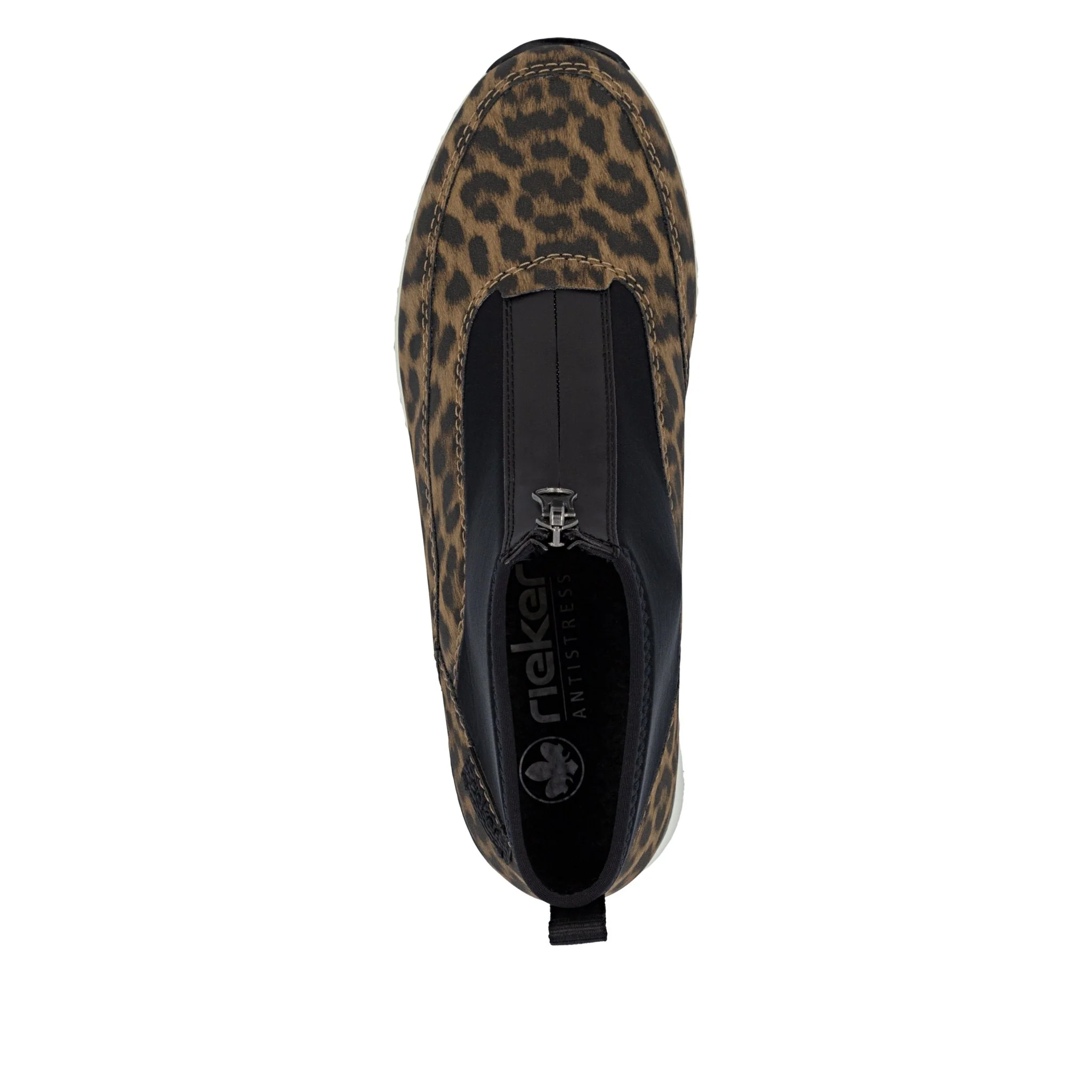 Rieker N9352-90 Leopard Print Boots - Image 4