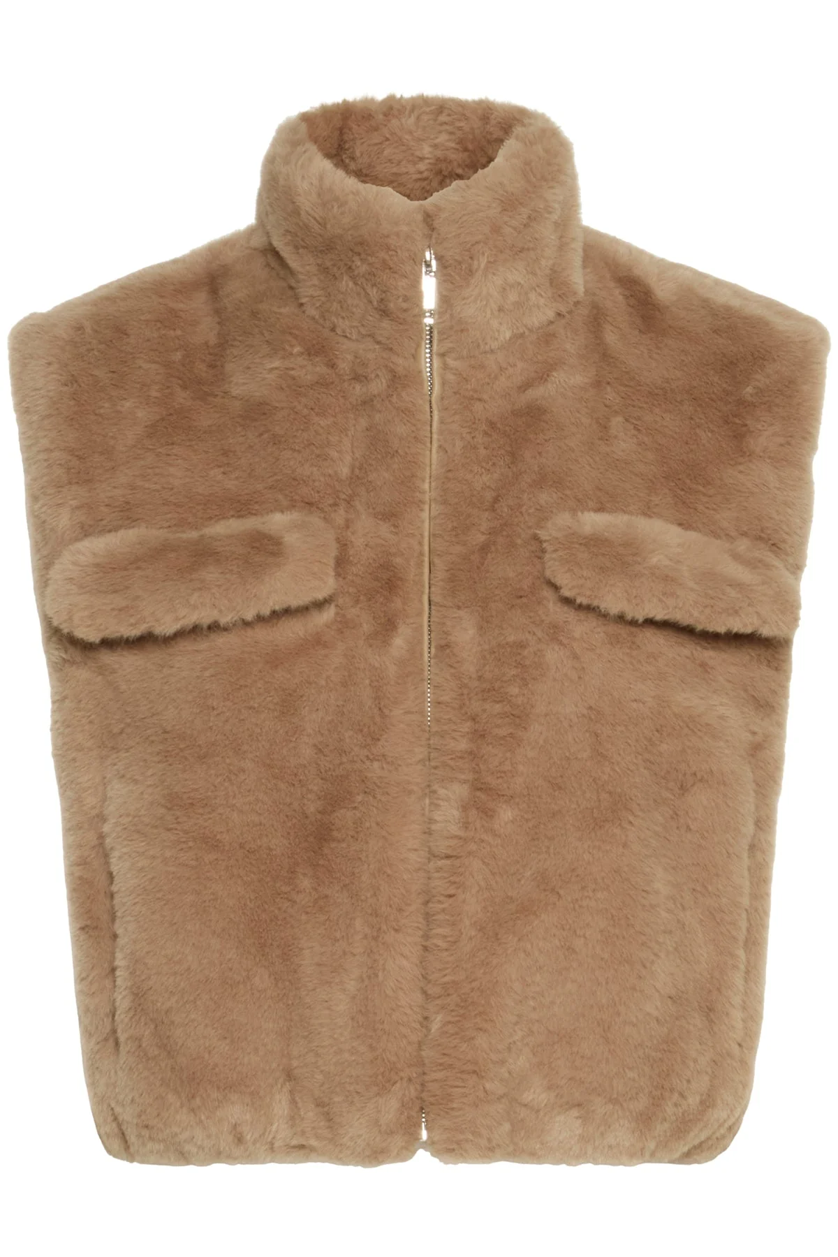Sorbet Sbbine Faux Fur Waistcoat - Image 11