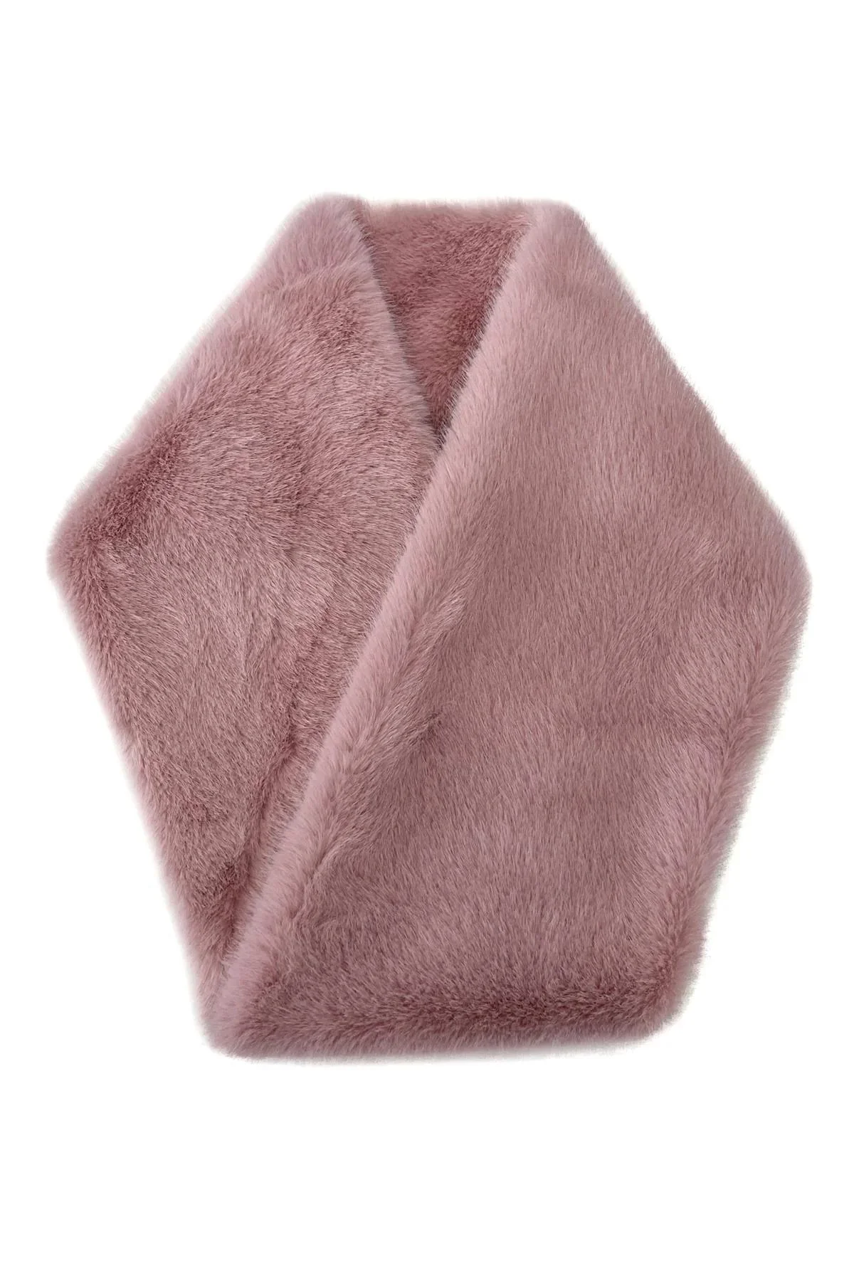Soft Plain Faux Fur Snood - Image 13