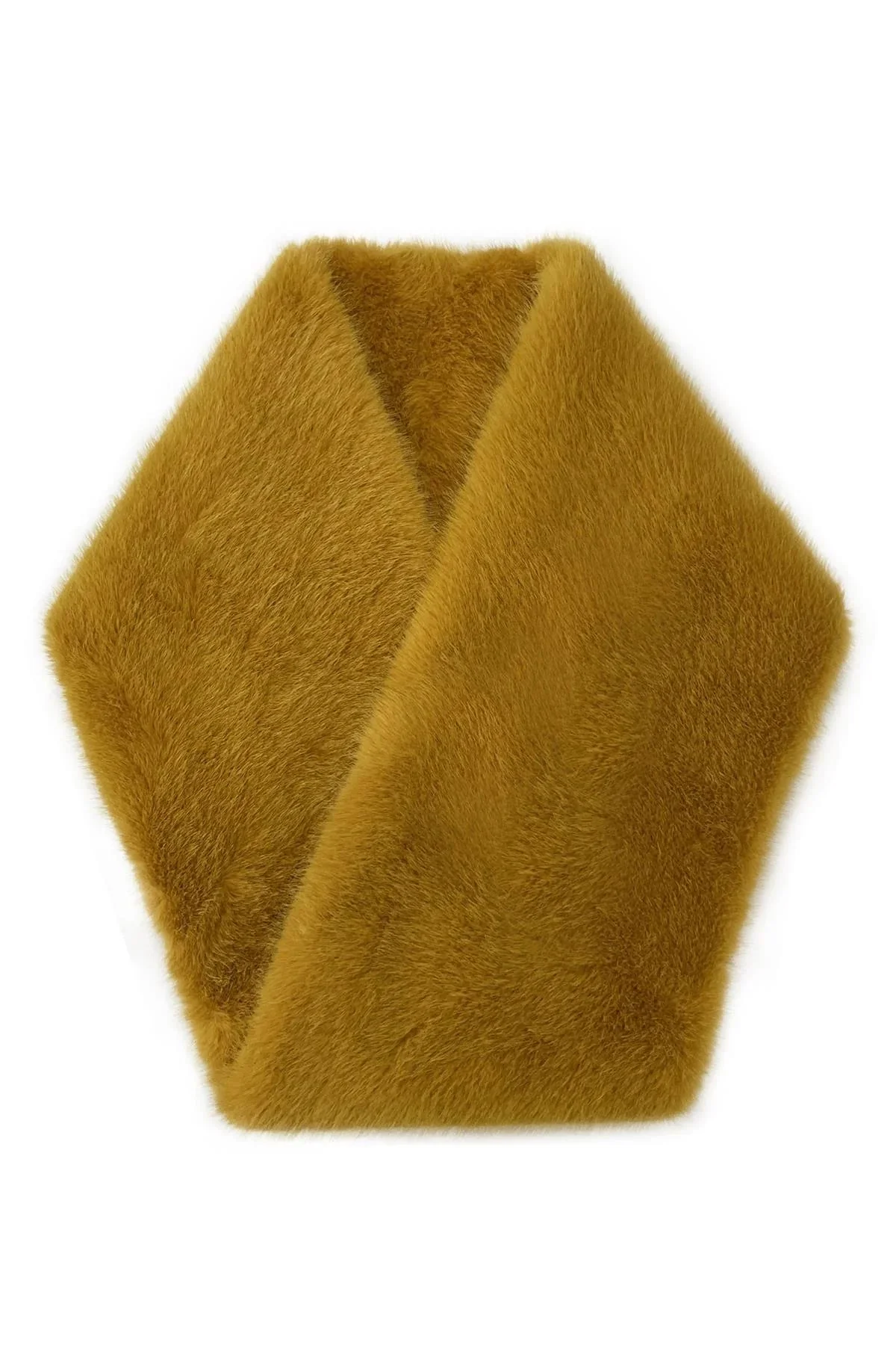 Soft Plain Faux Fur Snood - Image 9