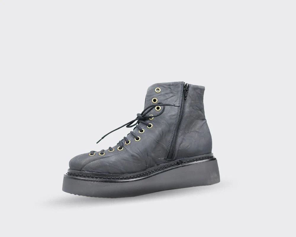 Papuccei Sol Circle Leather Boots - Image 6