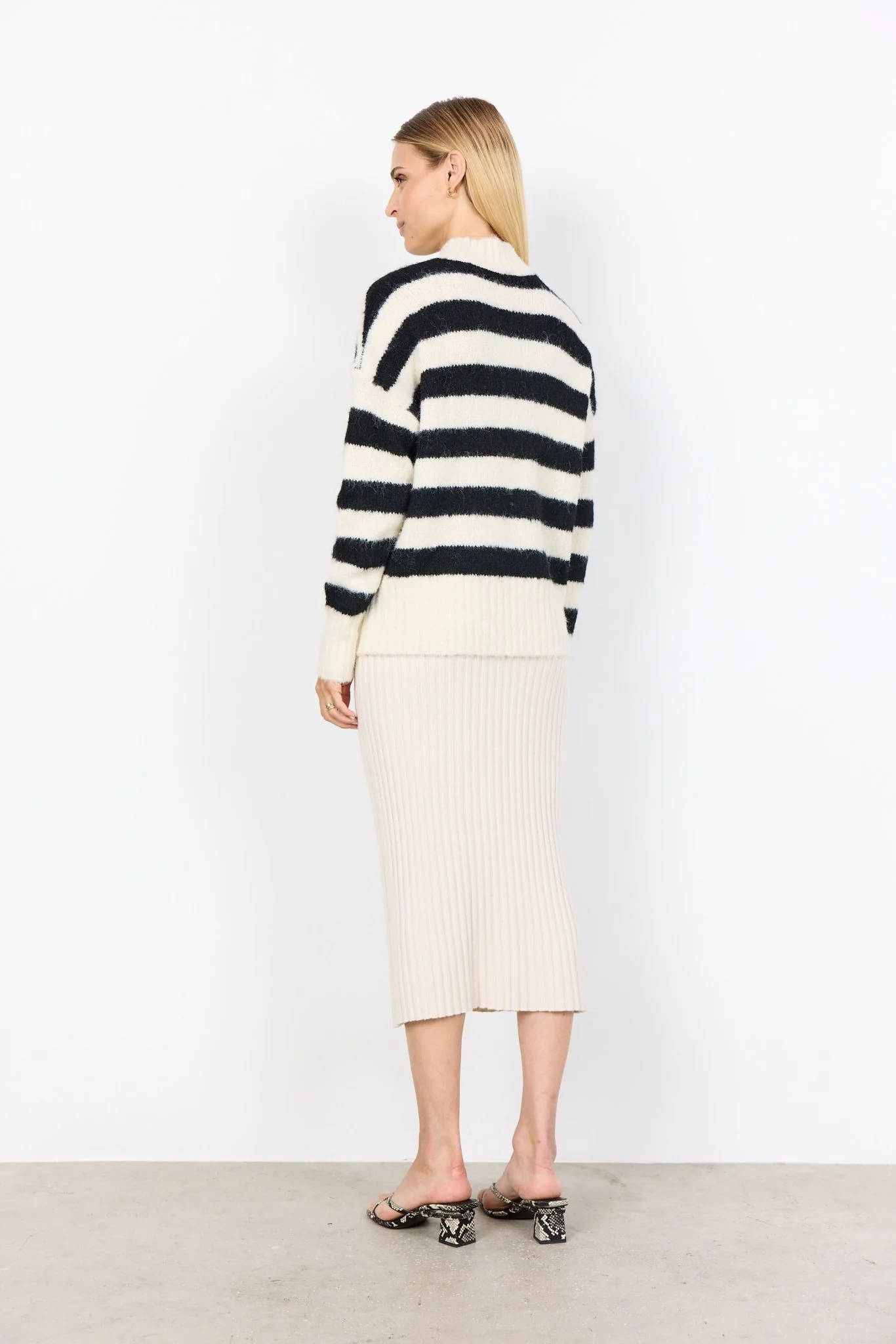 Soya Concept Ilene 4 Stripe Sweater - Image 2