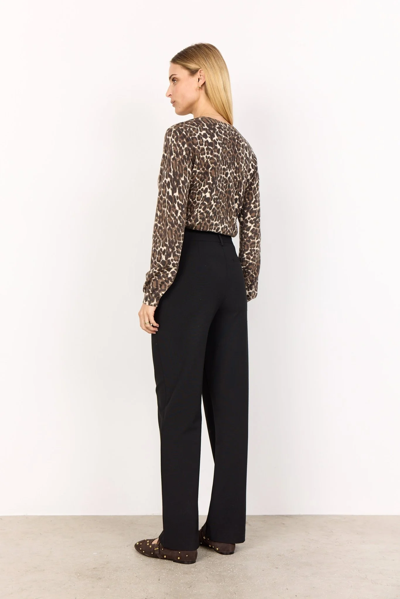 Soya Concept Sati 2 Cardigan Hot Fudge - Image 3