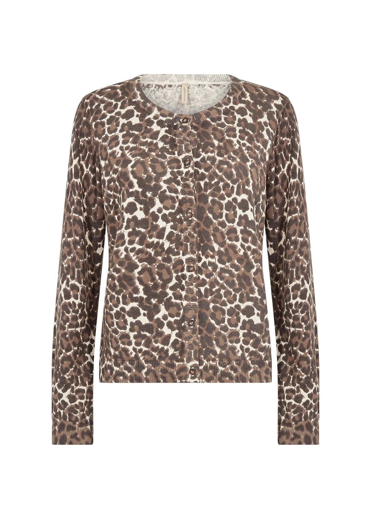 Soya Concept Sati 2 Cardigan Hot Fudge - Image 4