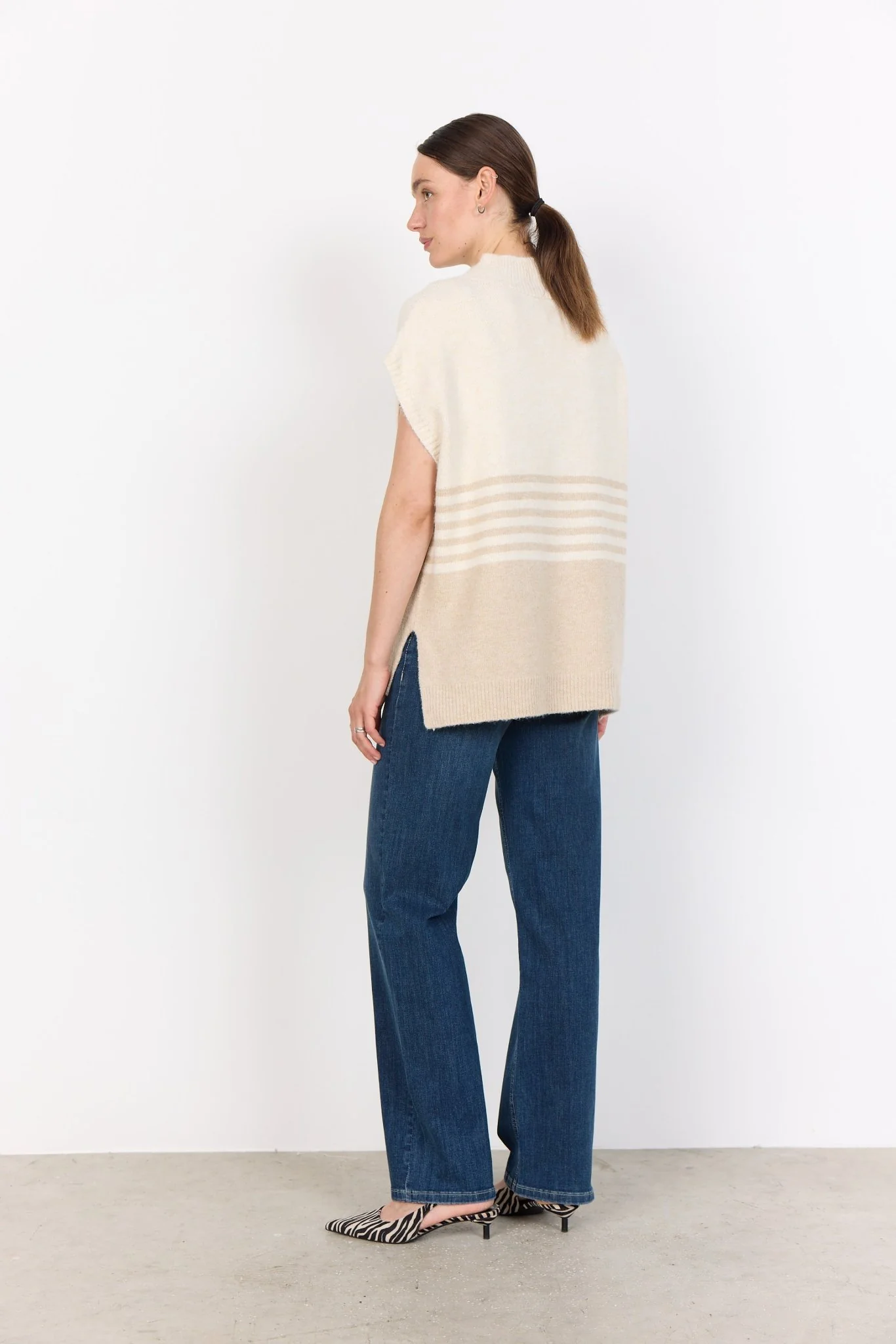 Soya Concept Selvi 1 Cap Sleeve Knit - Image 3