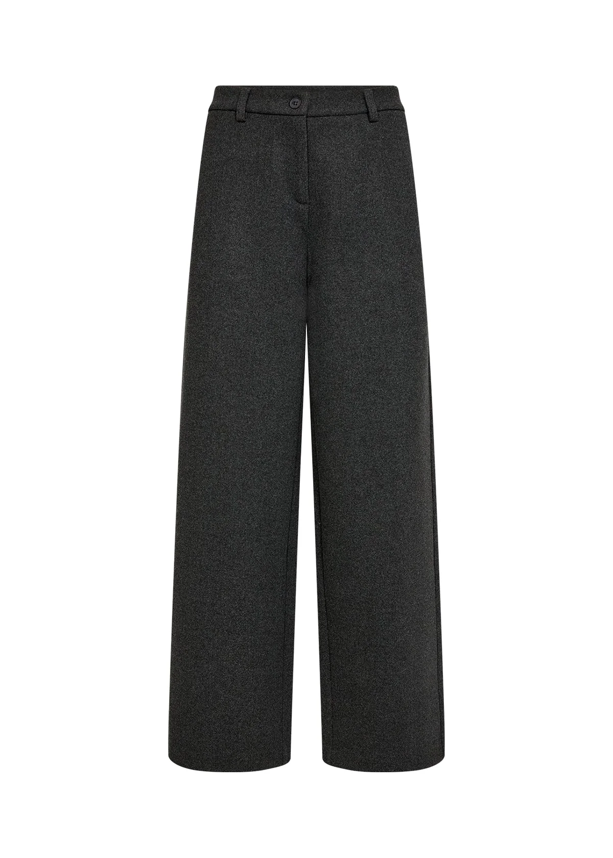Soya Concept Vagna 5 Wool Trouser Dark Grey - Image 3