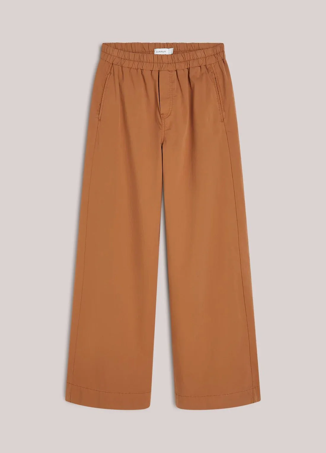 Summum Woman Soft Cotton Stretch Palazzo Trousers - Image 6
