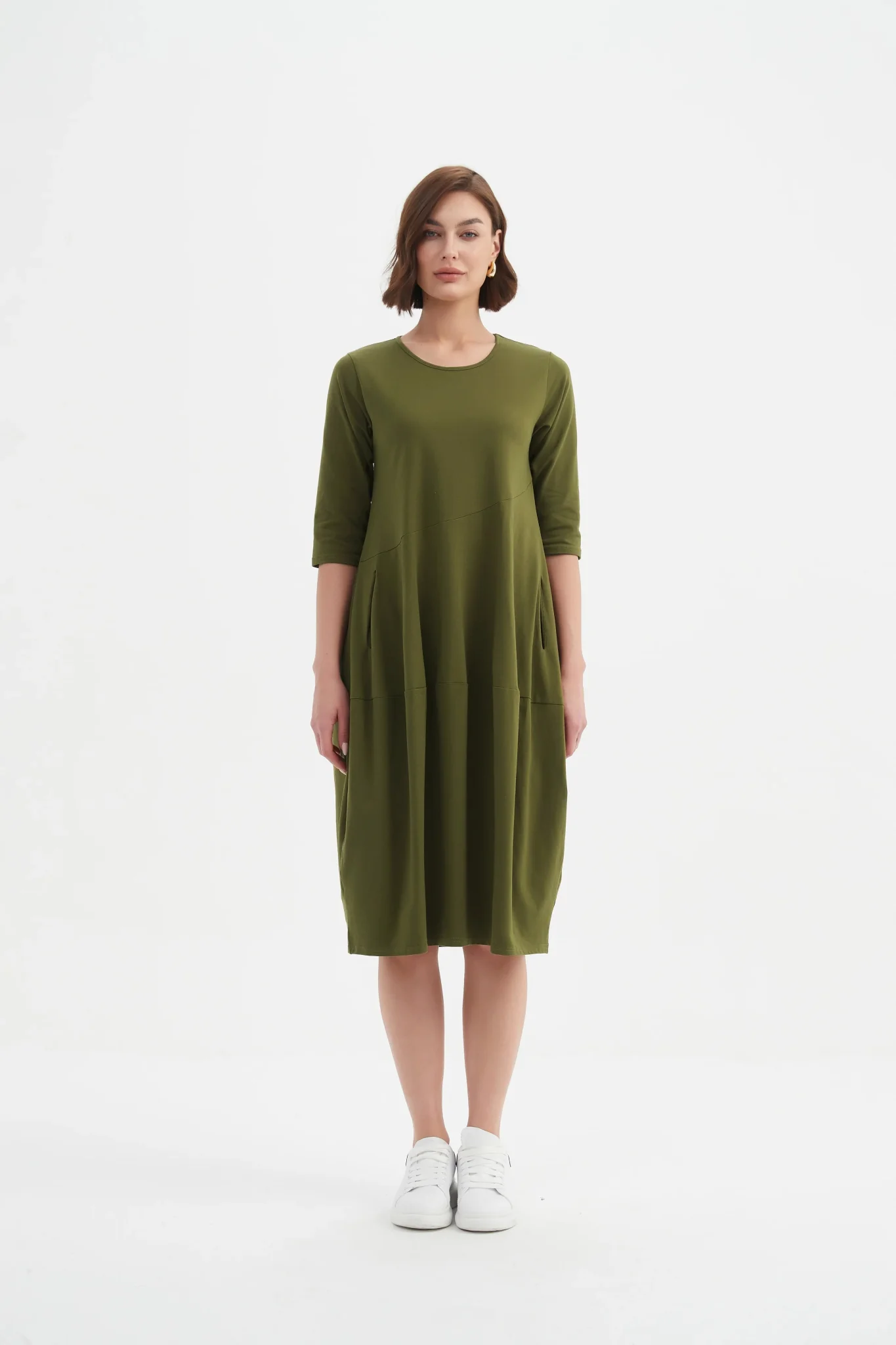 Tirelli Diagonal Seam Winter Dress 25 - Image 11