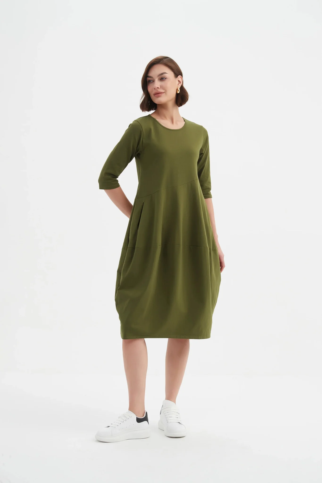 Tirelli Diagonal Seam Winter Dress 25 - Image 15