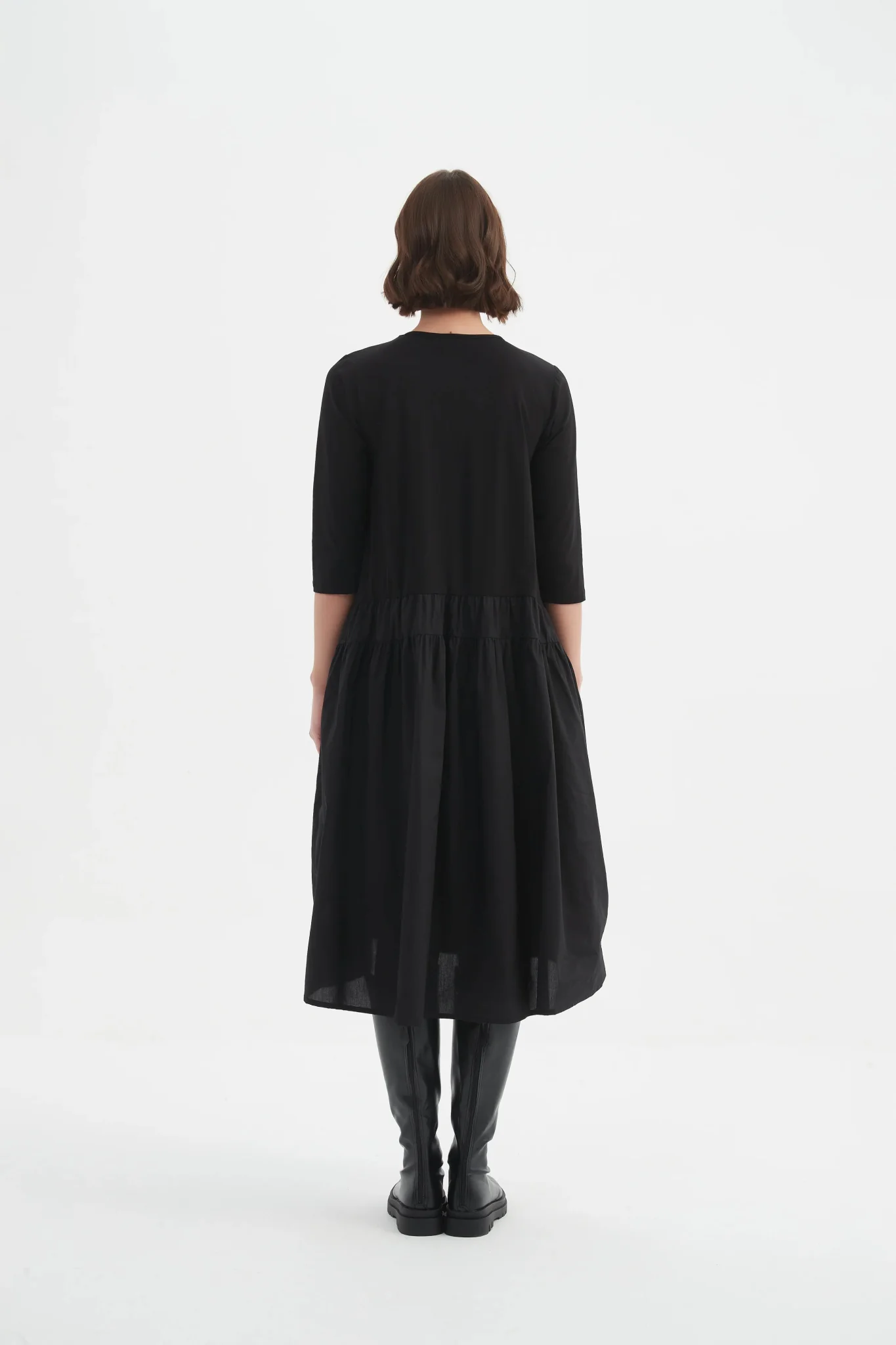 Tirelli Drop Waist Combi Dress - Image 7