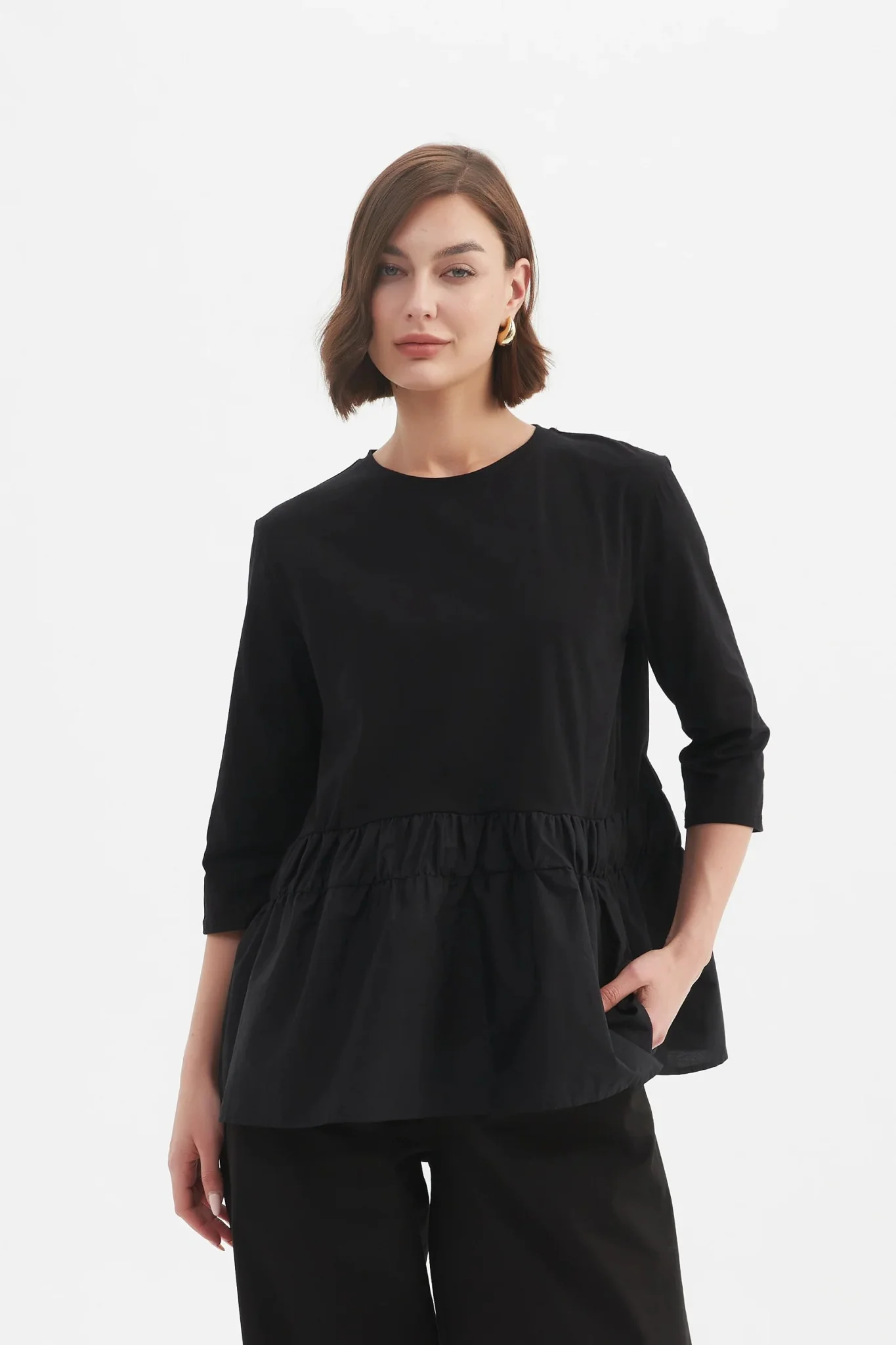 Tirelli Drop Waist Combi Top - Image 2