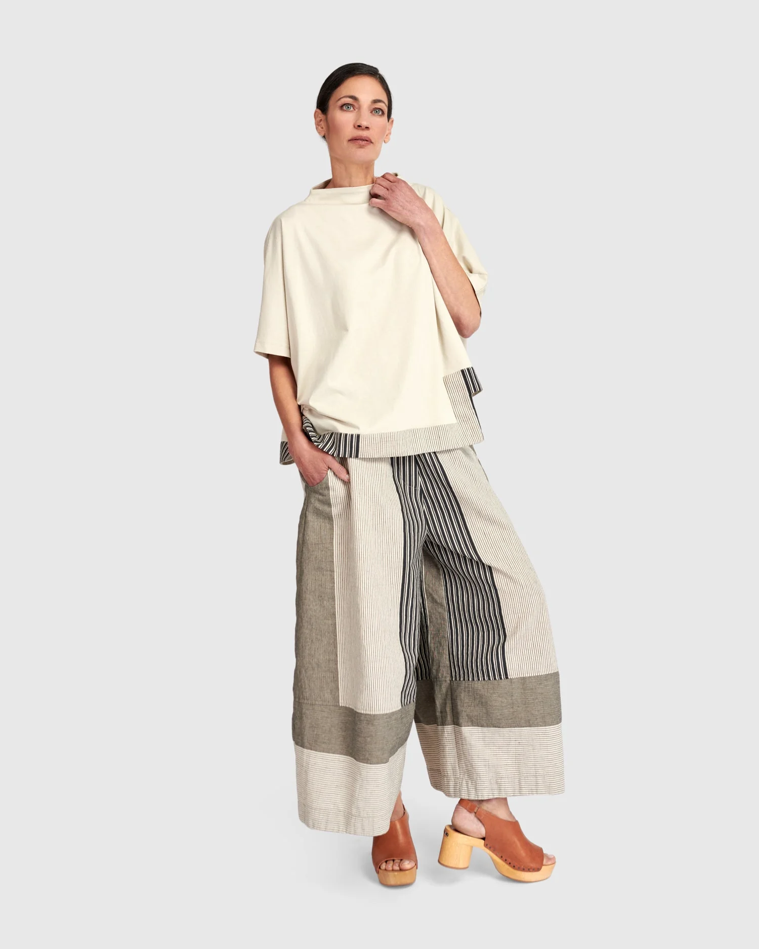 Urban Stripe Trim Top - Image 5