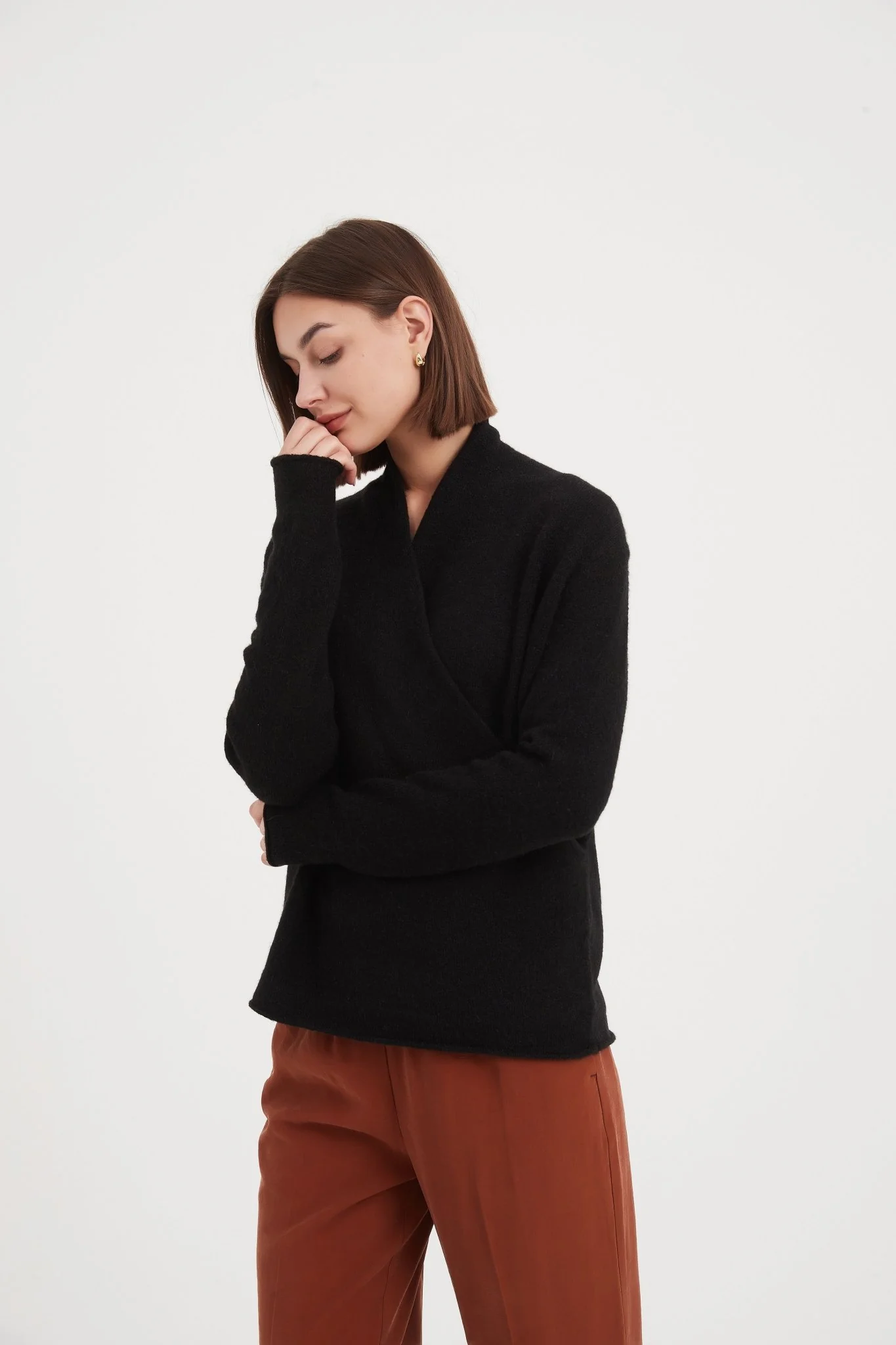 Tirelli Wrap Front Knit - Image 7